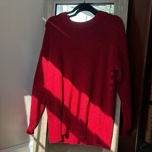 American Eagle Sweater, Red, size medium